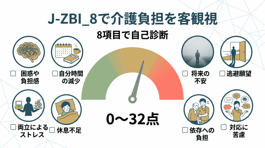 介護ストレスの限界サインと解消法｜CBTで心を守る7つの技法 | 介護と